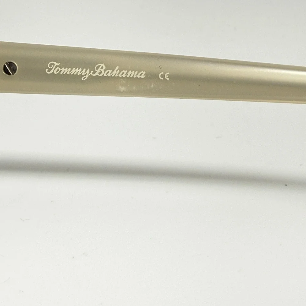 Tommy Bahama TB5035 Black Cream Eyeglasses Frames 53-17-130 Twisted Crystal